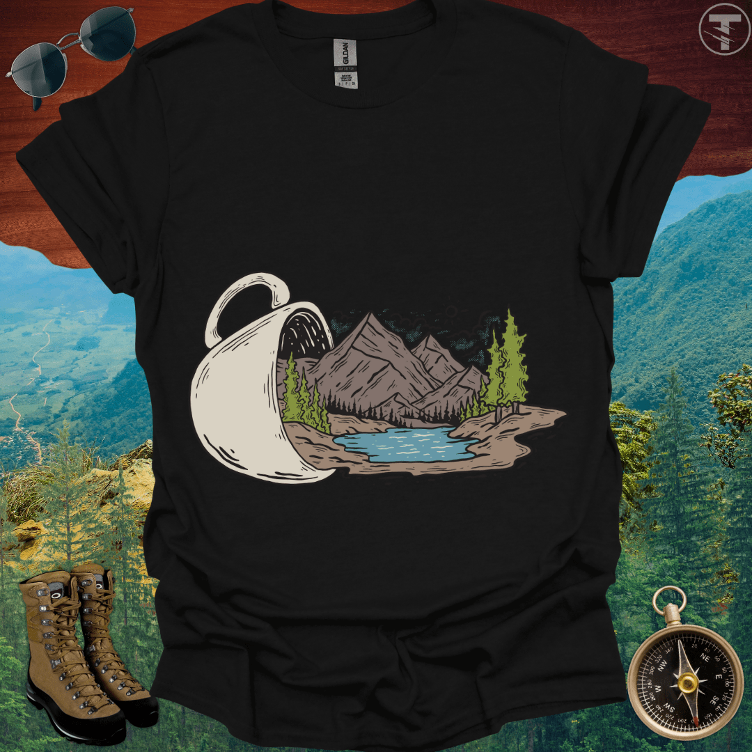 Scenic Mountain & River T-Shirt
