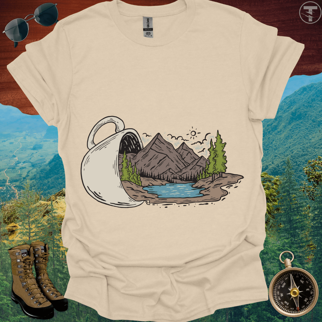 Scenic Mountain & River T-Shirt
