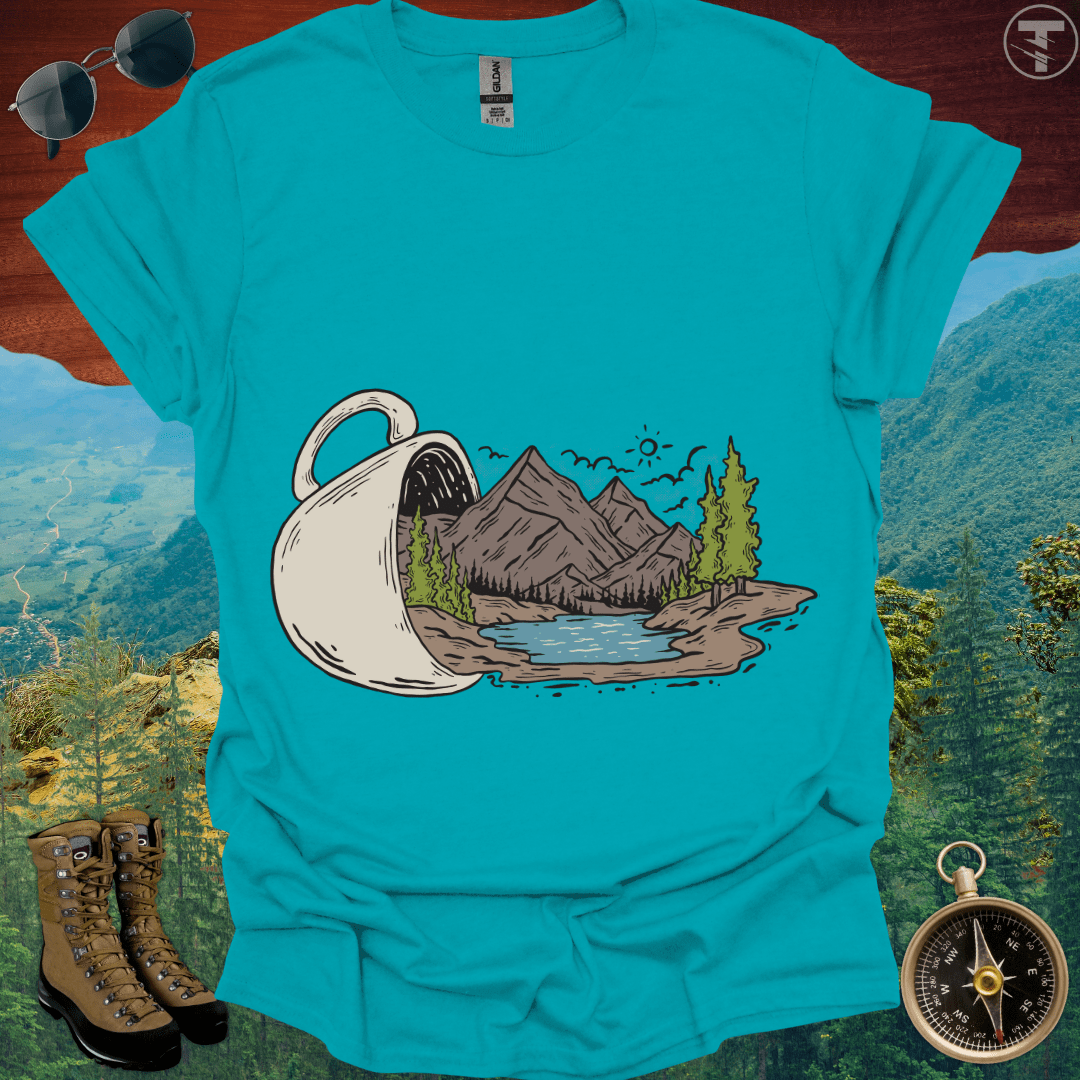 Scenic Mountain & River T-Shirt