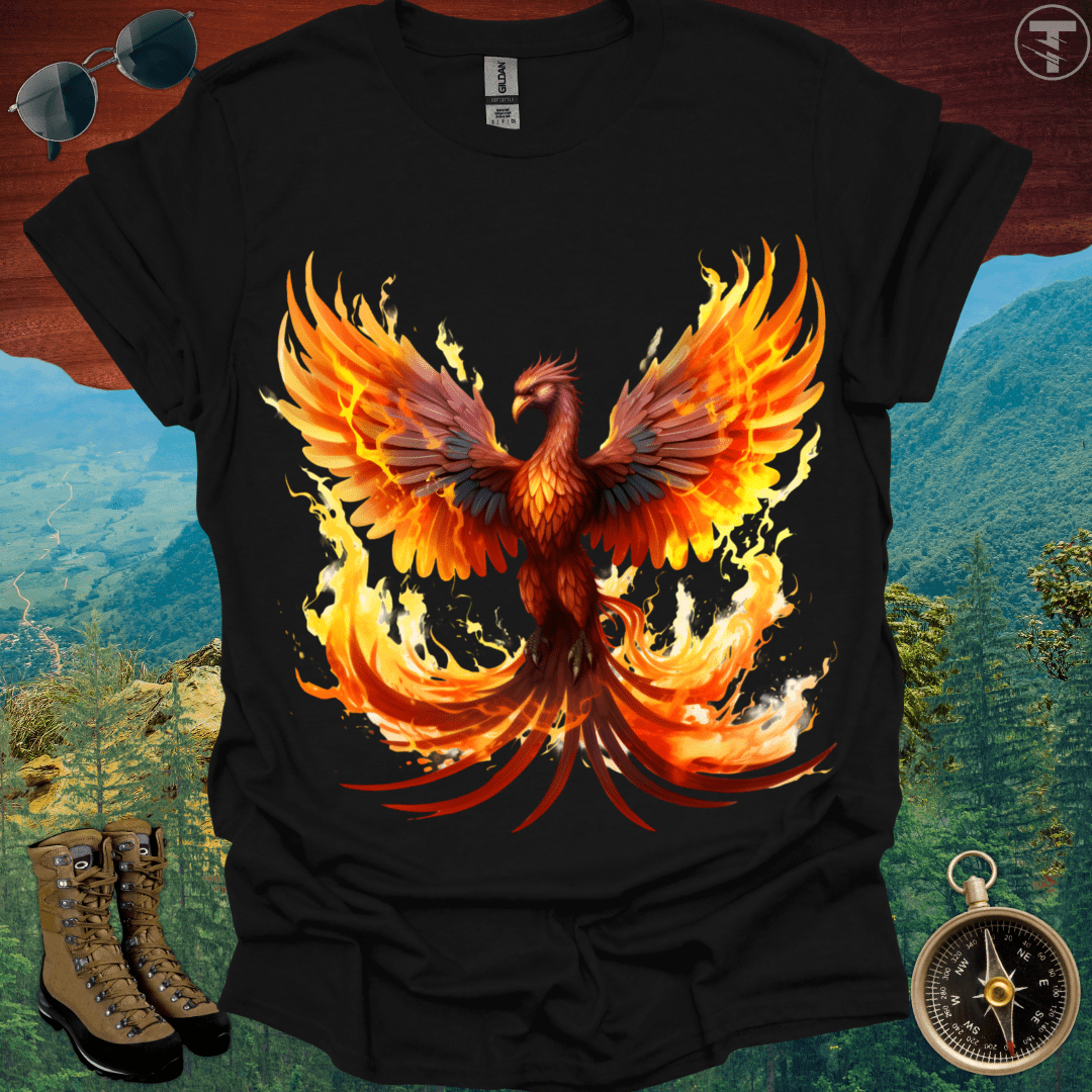 Blazing Fury Phoenix T-Shirt