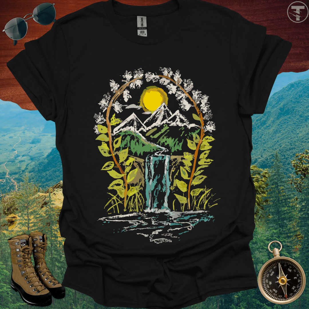 Nature Drawing T-Shirt