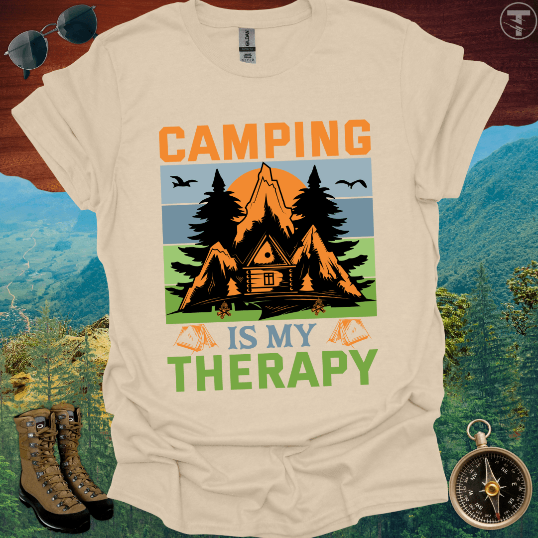 Camping is My Therapy T-Shirt
